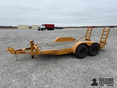 1995 Mac-Lander 14' T/A Flatbed Trailer