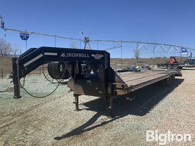 2022 NorStar IronBull T/A Gooseneck Flatbed Trailer
