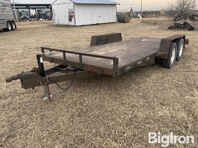 1999 Neal T/A Tilt Flatbed Trailer