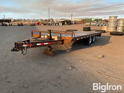 2018 PJ 8’x20’ T/A Deckover Flatbed Trailer