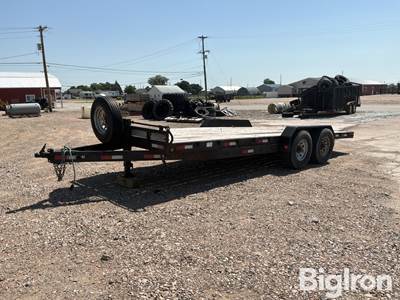 2015 PJ 20‘x83” T/A Flatbed Trailer