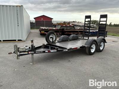 2019 Pratt T/A 5'x10' Flatbed Trailer