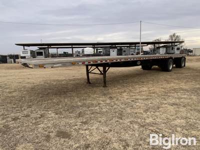 1999 Reinke T/A Flatbed Trailer