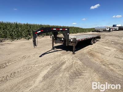 1993 Temco 8’x24’ T/A Flatbed Trailer