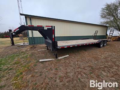 2018 Texas Pride T/A Gooseneck Flatbed Trailer
