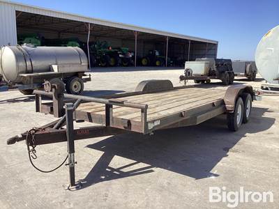 2002 Top Hat T/A Flatbed Trailer
