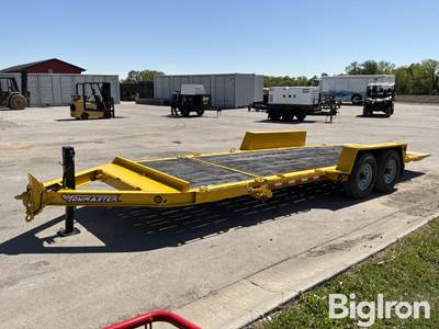 2020 Towmaster T-12DT 8-Ton T/A 18' Deck Over Tilt Trailer
