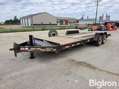 2021 Trail King TKT16U Tilt Deck T/A Flatbed Trailer