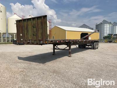 1988 Trailmobile 48' T/A Flatbed Trailer