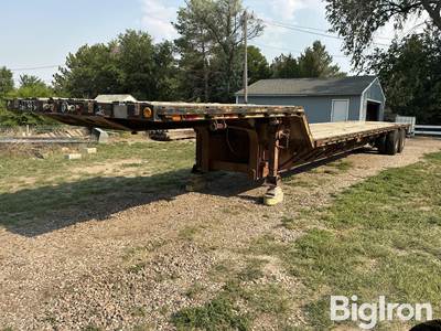 1981 Transcraft DTL-21-45 T/A Flatbed Trailer