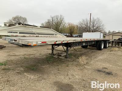 1996 Transcraft Eagle V2 T/A Flatbed Trailer