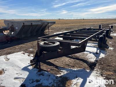 18' Shop Built T/A Flatbed Trailer