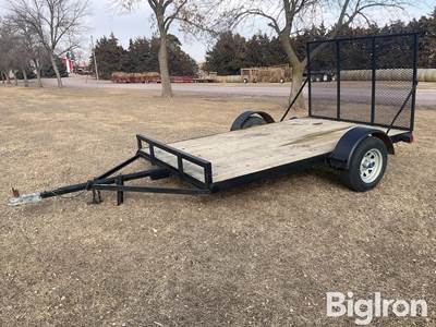 Shop Built S/A Utility Trailer