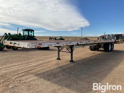 2025 Shop Built T/A Flatbed Trailer