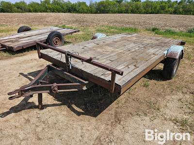 Custom Built S/A Flatbed Trailer