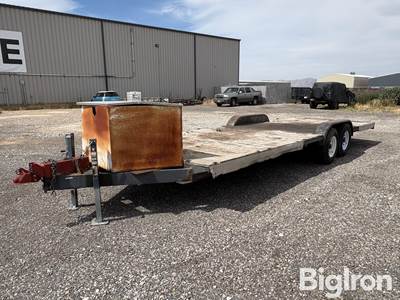 Custom T/A Flatbed Trailer