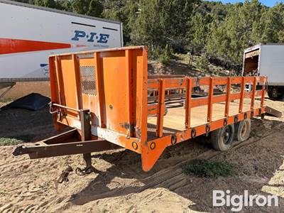 T/A 21’ Flatbed Trailer