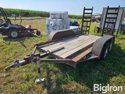 Custom Built T/A Flatbed Trailer