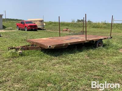 Shop Built S/A Flatbed Trailer