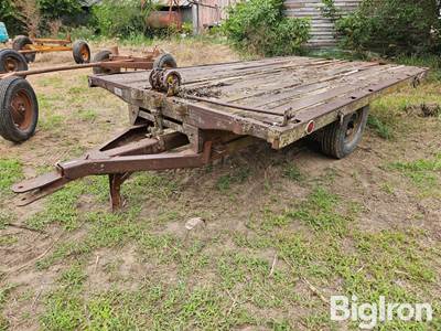 Custom Built S/A Flatbed Trailer