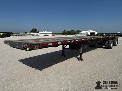 2000 Wabash 48' T/A Flat Bed Trailer