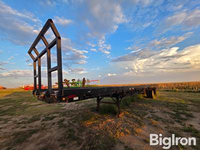 1992 Wabash T/A Spread Axle Flatbed Trailer