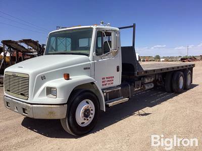 2000 Freightliner FL80 T/A Flatbed Truck