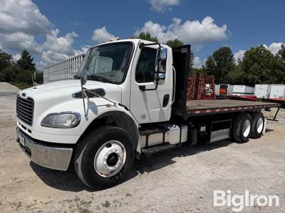 2016 Freightliner M2 T/A 6x4 Flatbed Truck