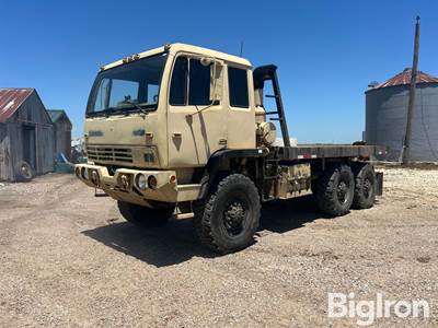 2000 Stewart & Stevenson M-1088 A1 6x6 T/A Flatbed Truck