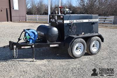 2023 Industrias America 500 Gal T/A Fuel Trailer
