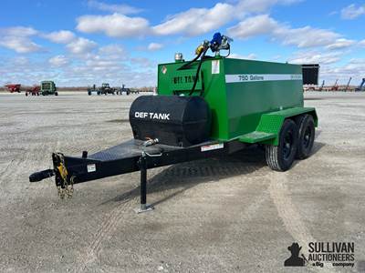 2026 Industrias America 750 Gallon T/A Fuel Trailer