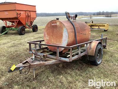 Homemade Fuel Transport Trailer