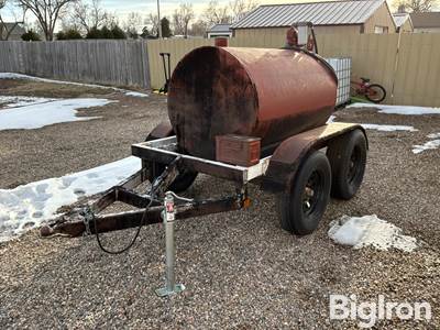 Shop Built T/A Fuel Trailer