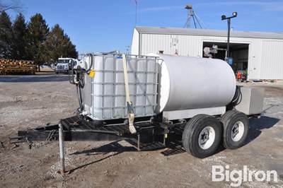 Shop Built T/A Fuel Trailer