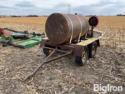 Shop built 300-Gal T/A Fuel Trailer