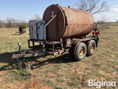 Shop Built 1000-Gal T/A Fuel Trailer