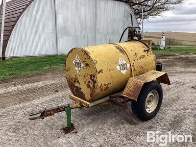 Homemade Fuel Trailer W/ Hand Pump