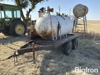 Shop Built T/A Fuel Trailer