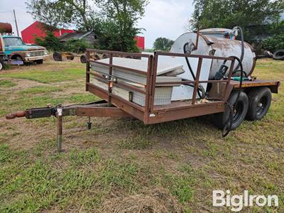 Custom Built T/A Fuel Trailer