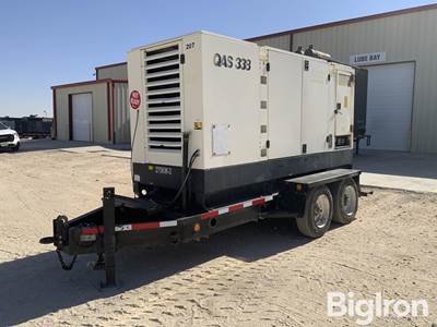 1999 Atlas Copco QAS338 275kW T/A Portable Diesel Generator