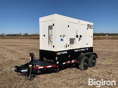 2022 JCB G70RS 3/1 Phase Portable Diesel Generator