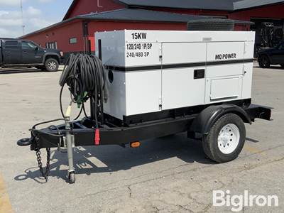 2002 MQ POWER WHISPERWATT DF-02701 15kW Portable Gen Set