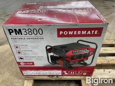 PowerMate PM3800 Portable Generator