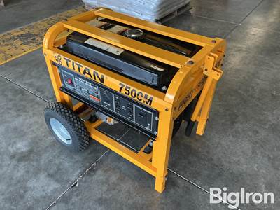 Titan 7500M gas-powered portable generator