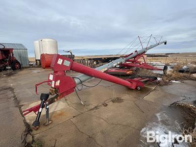 Hutchinson 10"x60' Auger w/Swing Out Hopper