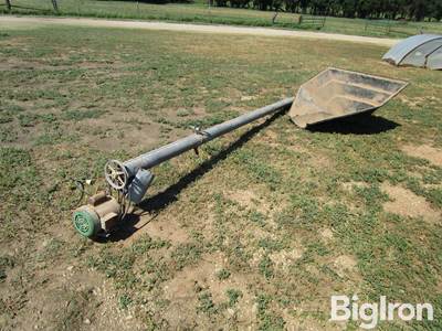 4" x 12" Bin Auger and Hopper