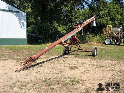 8" Load Out Auger w/Electric Motor