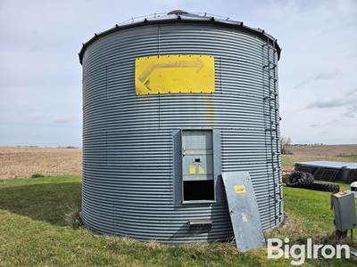 MFS 20' Dryer Bin W/Fan & Unloading Auger