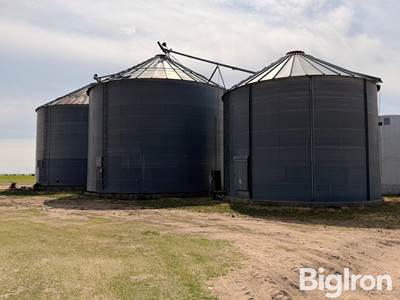 Stor-Mor Complete Grain Bin Set Up