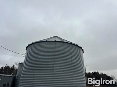York 5000 Bushel Grain Bin